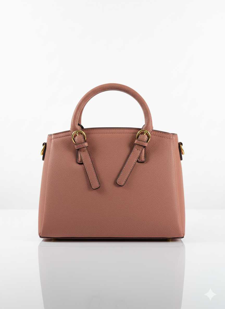 Classic Structured Top-Handle Satchel