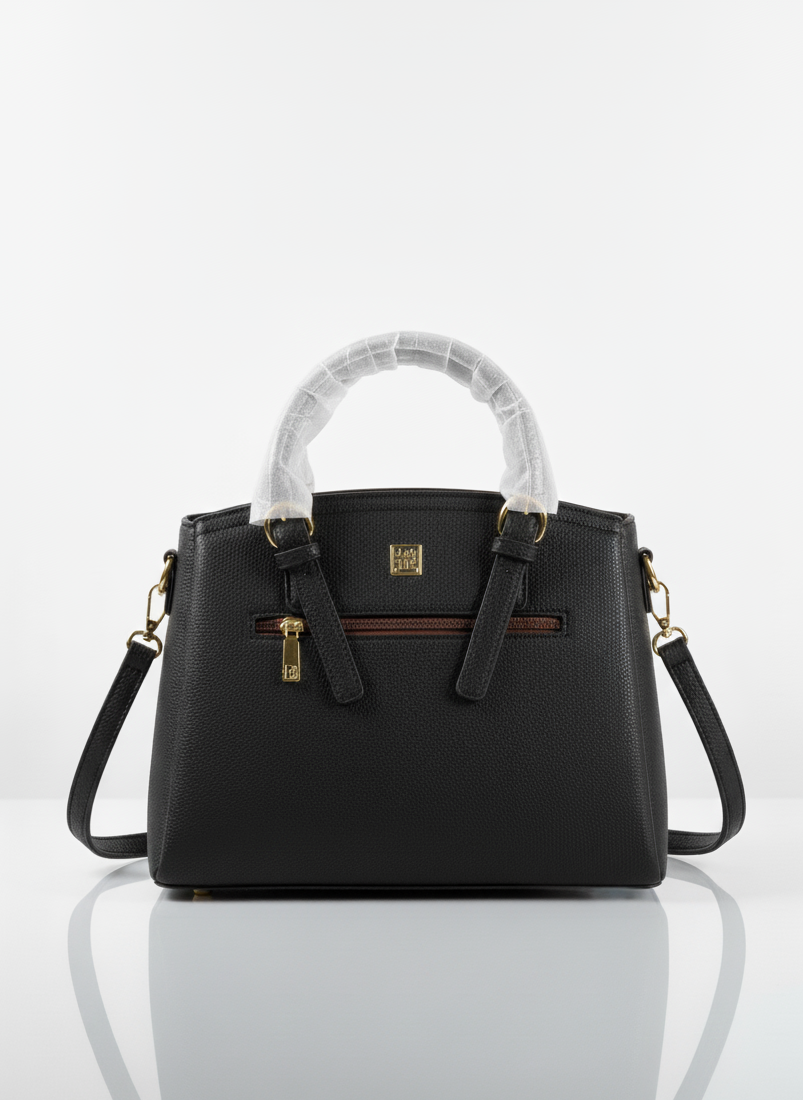 Classic Structured Top-Handle Satchel