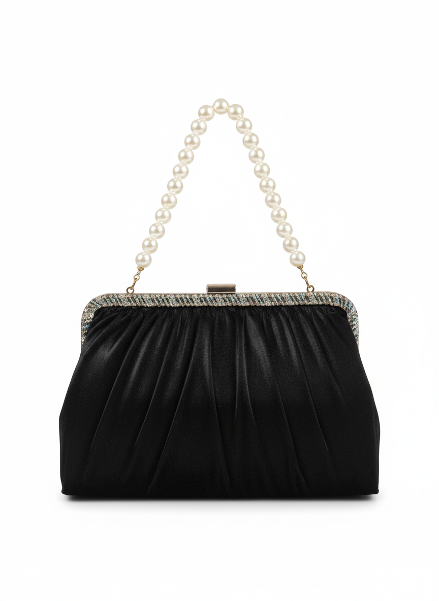 ✨ Pearl Handle Glamour Clutch ✨