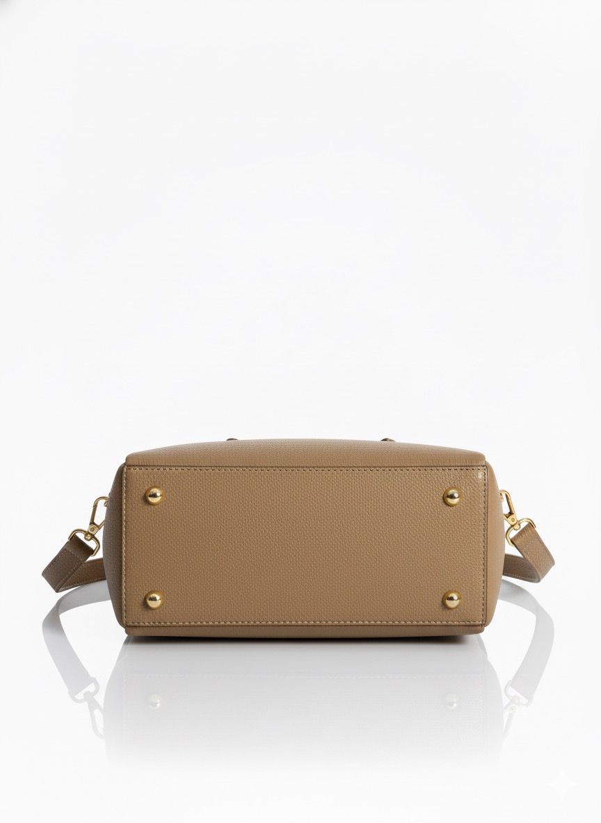 Classic Structured Top-Handle Satchel