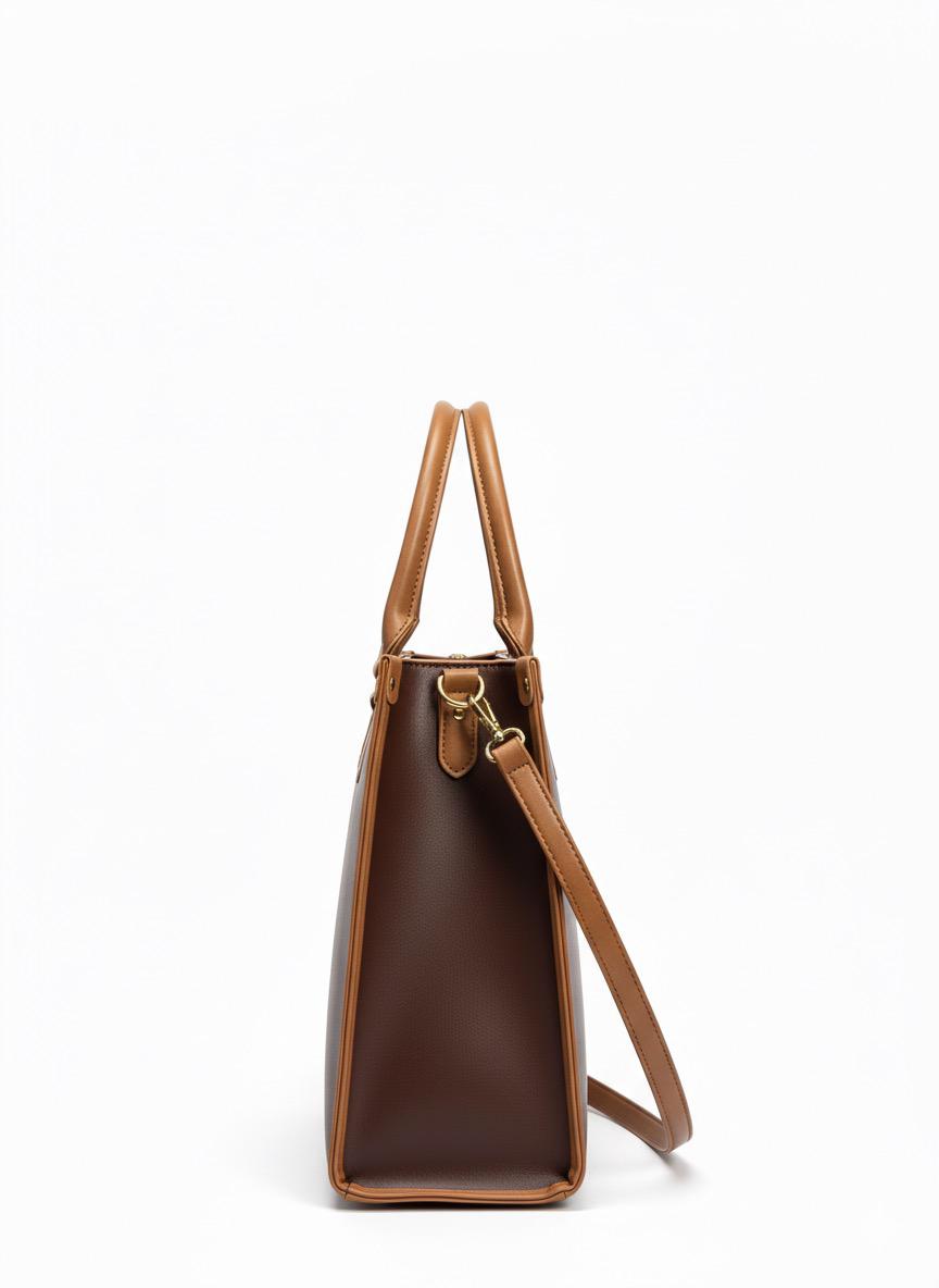🤎 Classic Bi-Colour Structured Tote 🤎