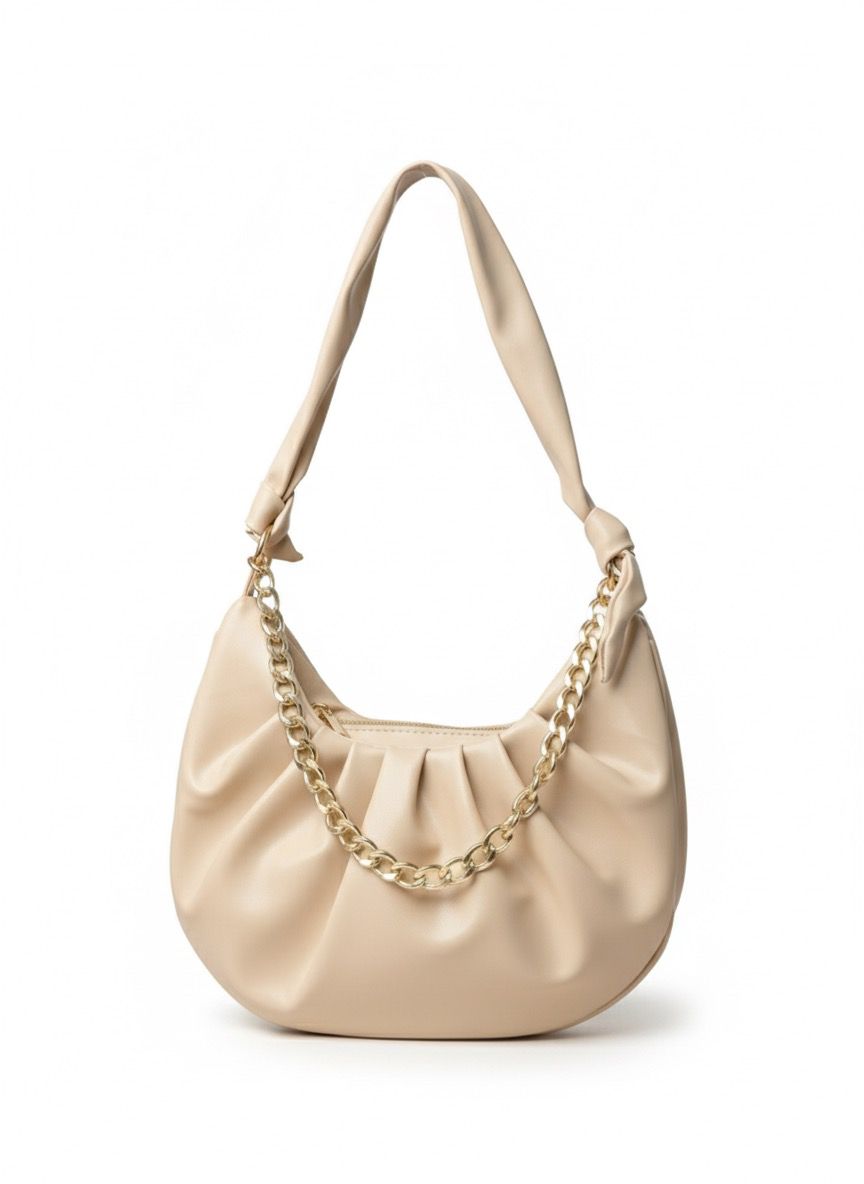 🥐 Ruched Croissant Shoulder Bag 🥐