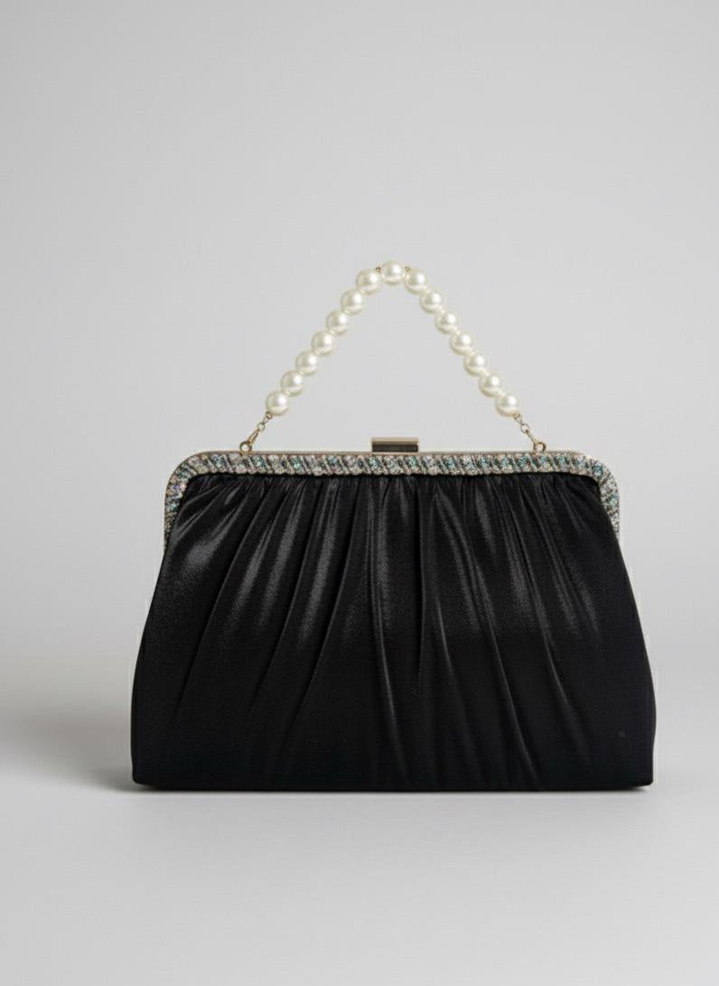 ✨ Pearl Handle Glamour Clutch ✨